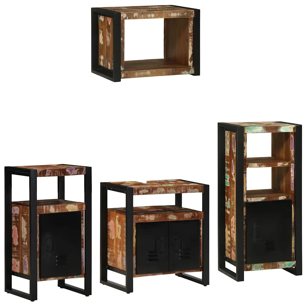 Ensemble de mobilier de salle de bain 4 pièces