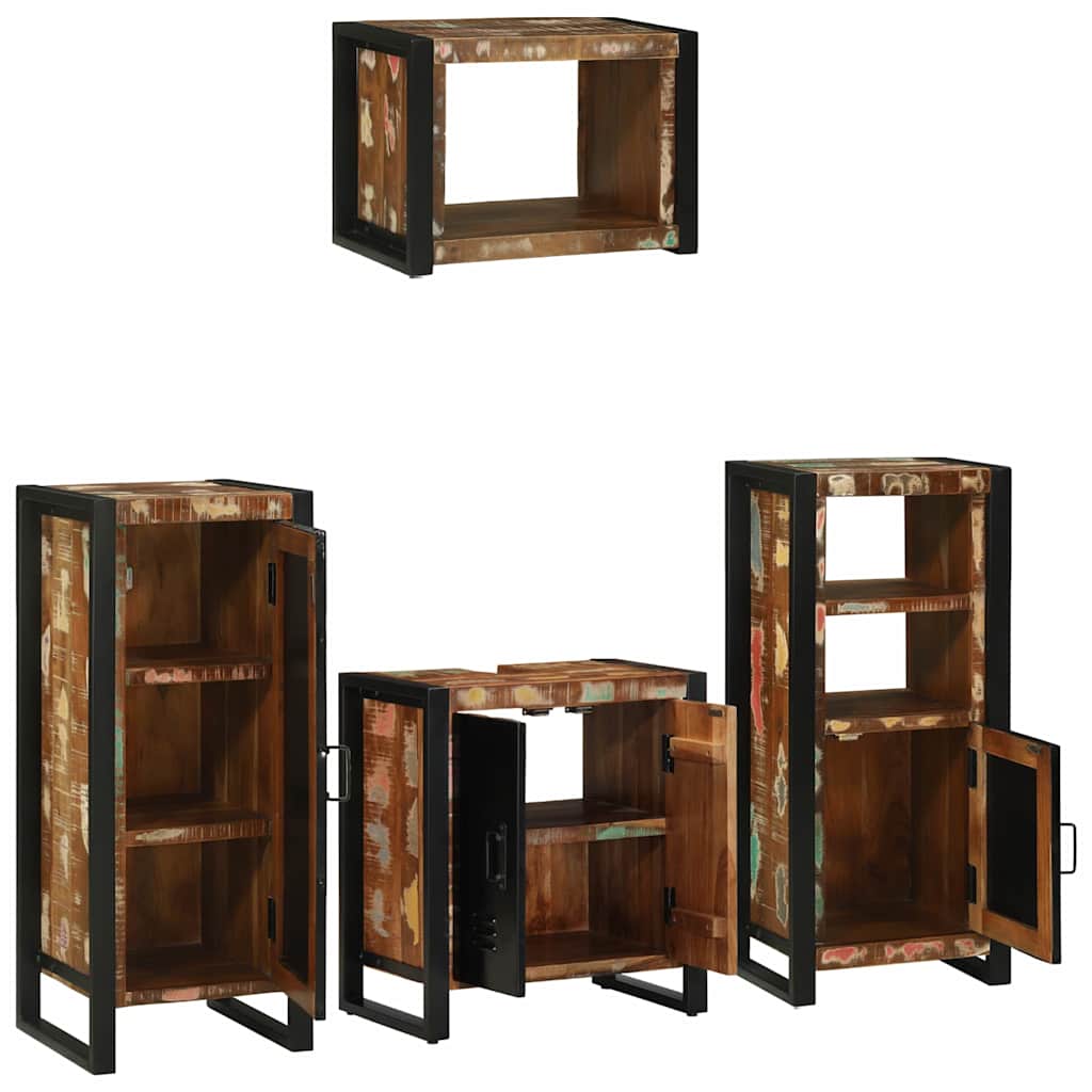 Ensemble de mobilier de salle de bain 4 pièces