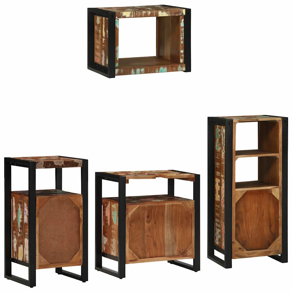 Ensemble de mobilier de salle de bain 4 pièces