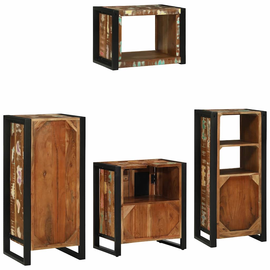 Ensemble de mobilier de salle de bain 4 pièces