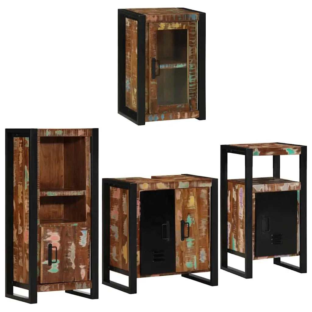 Ensemble de mobilier de salle de bain 4 pc Multicolore - XIOS