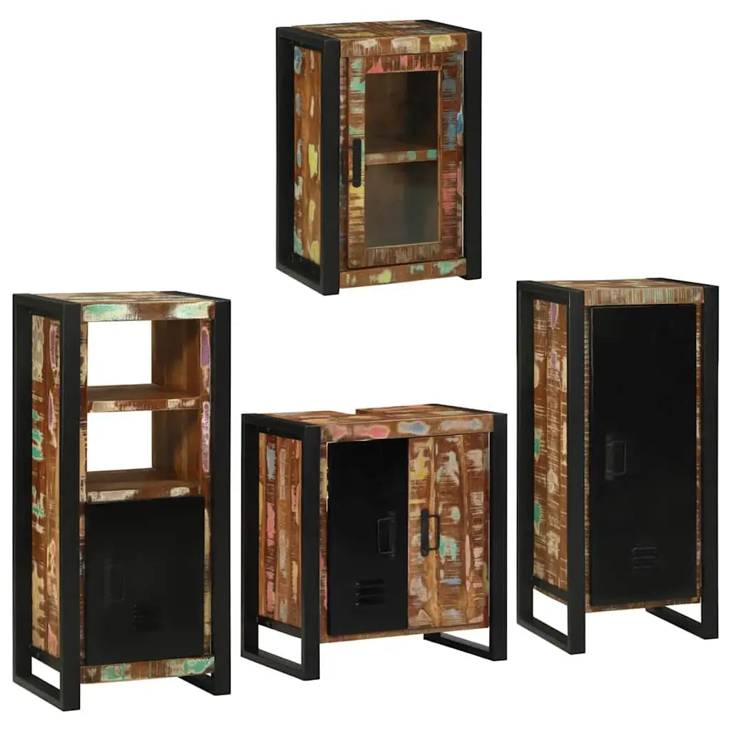 Ensemble de mobilier de salle de bain 4 pc Multicolore - XIOS