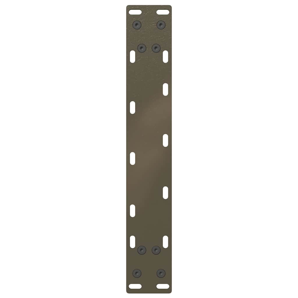 Pieds de table basse en U 2 pièces Acier naturel 28 x (42-43) cm Acier - XIOS