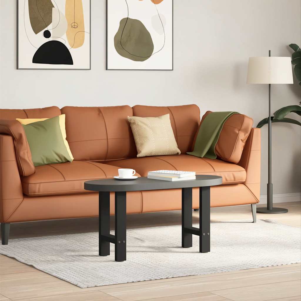 Pieds de table basse Noir 2 pièces 28 x (42-43) cm Acier - XIOS