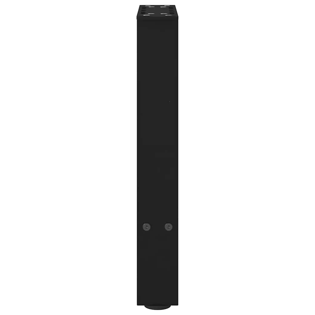 Pieds de table basse Noir 2 pièces 28 x (42-43) cm Acier - XIOS