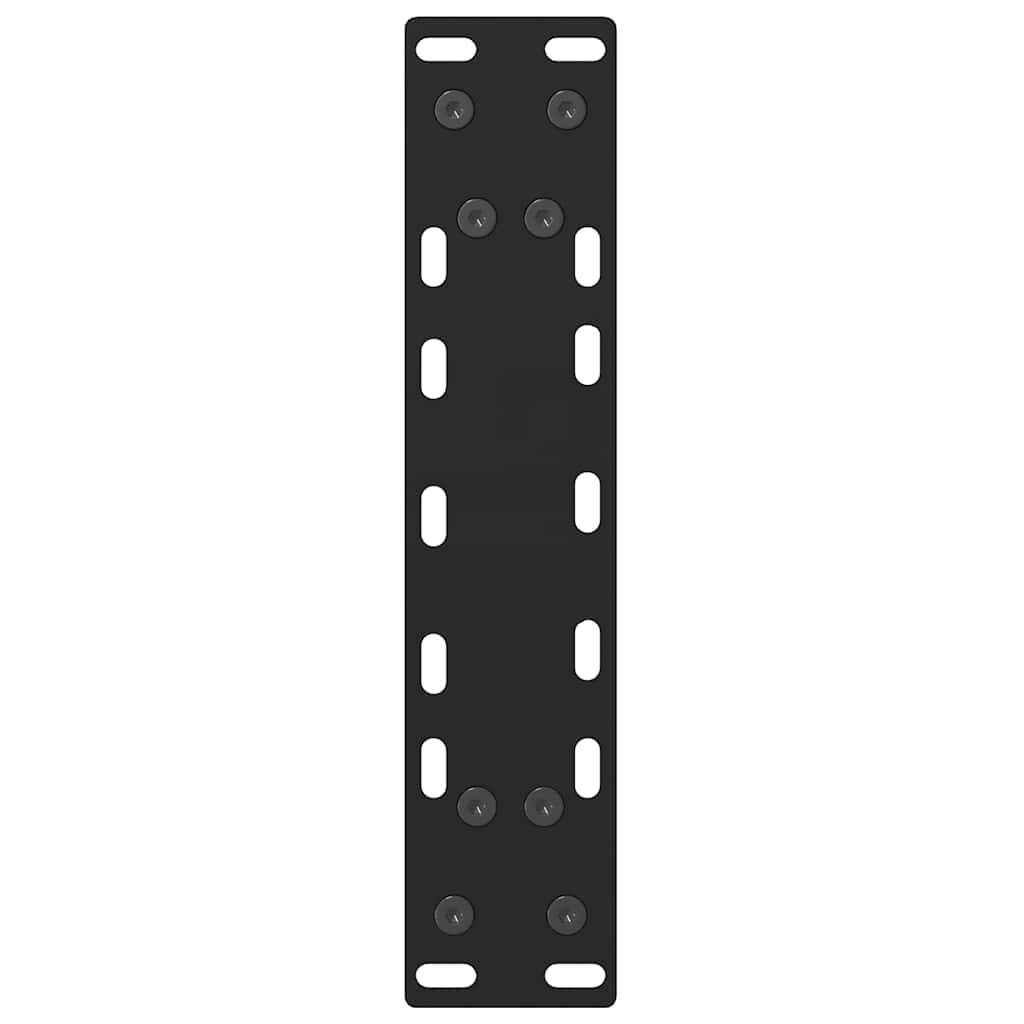 Pieds de table basse Noir 2 pièces 28 x (42-43) cm Acier - XIOS