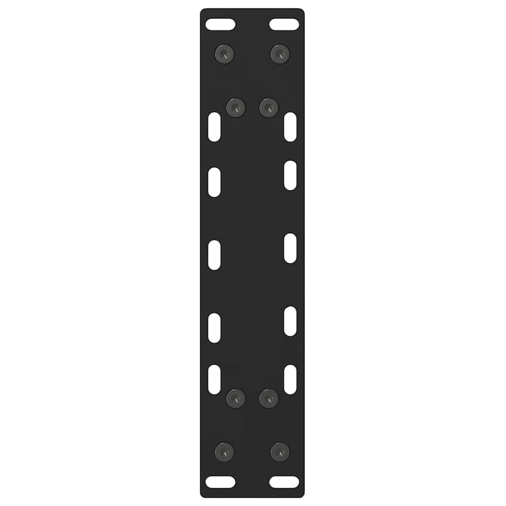Pieds de table basse Noir 2 pièces 38 x (42-43) cm Acier - XIOS