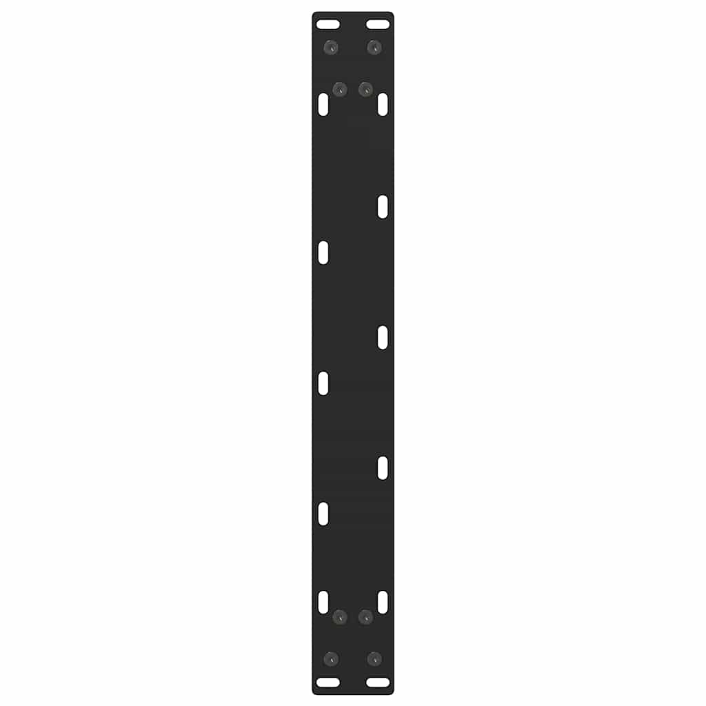 Pieds de table basse Noir 2 pièces 50 x (42-43) cm Acier - XIOS