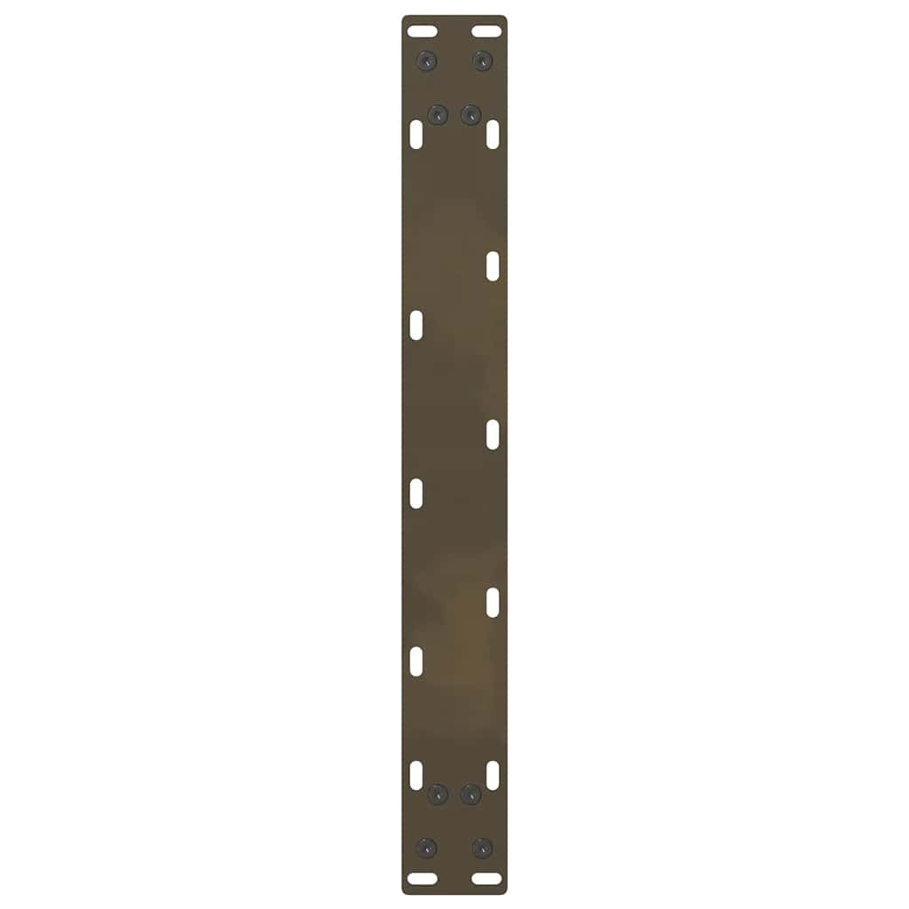 Pieds de table basse en acier naturel 2 pièces 50 x (42-43) cm Acier - XIOS