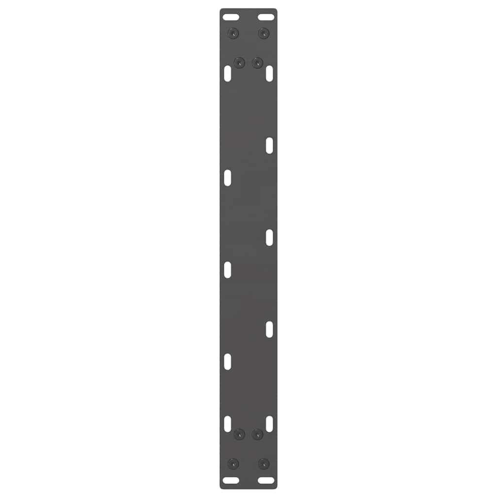 Pieds de table basse Anthracite 2 pièces 60 x (42-43) cm Acier - XIOS