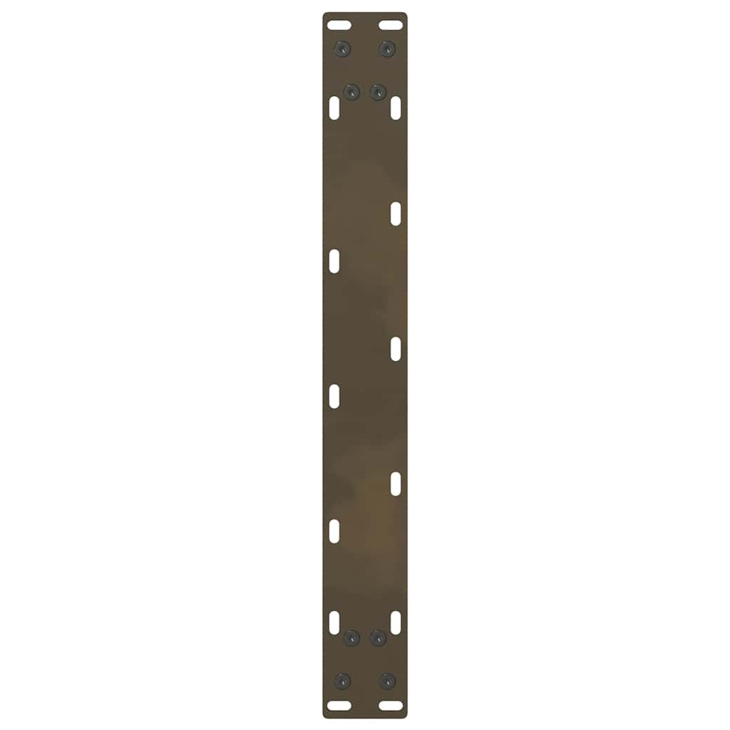 Pieds de table basse en acier naturel 2 pièces 60 x (42-43) cm Acier - XIOS