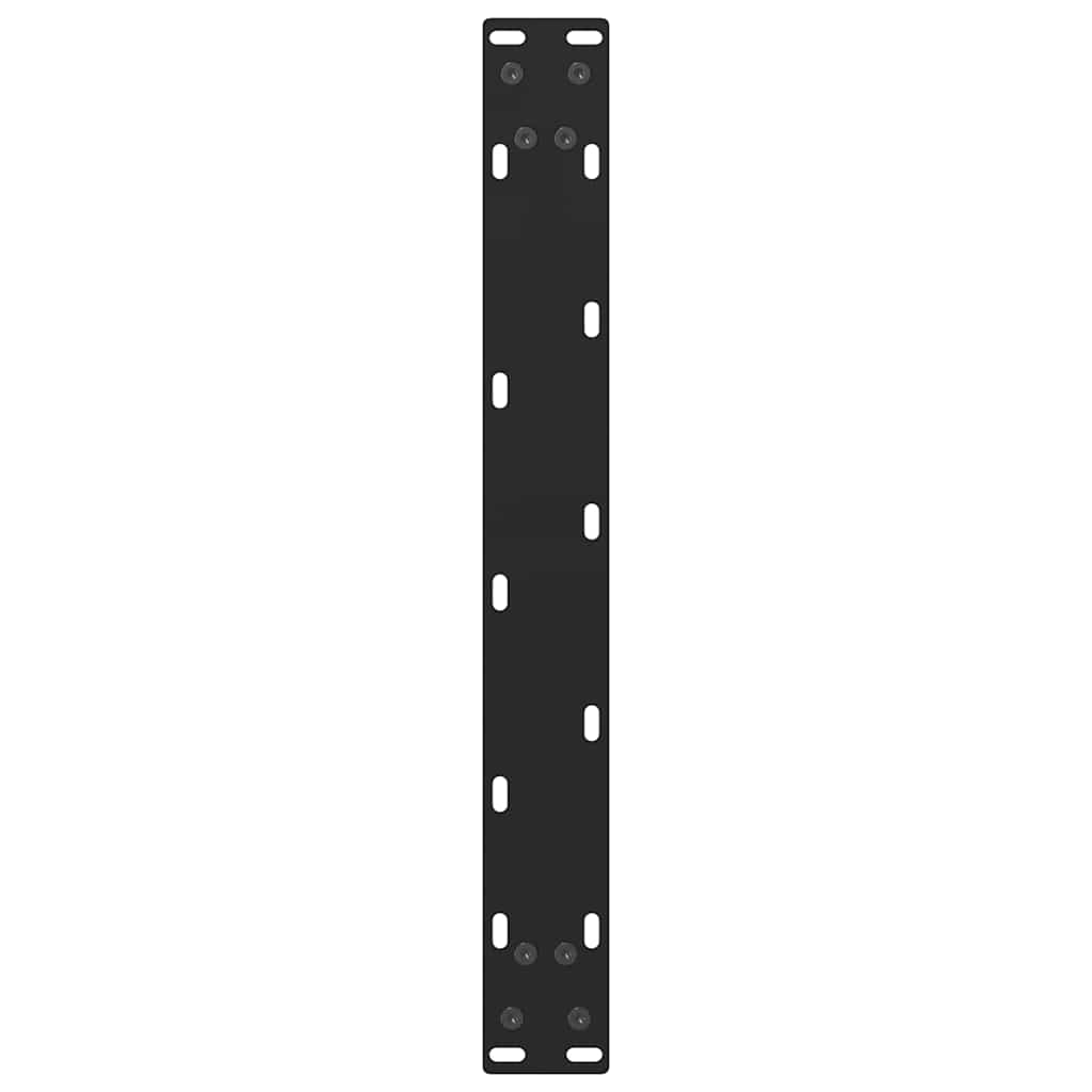 Pieds de table basse Noir 2 pièces 70 x (42-43) cm Acier - XIOS