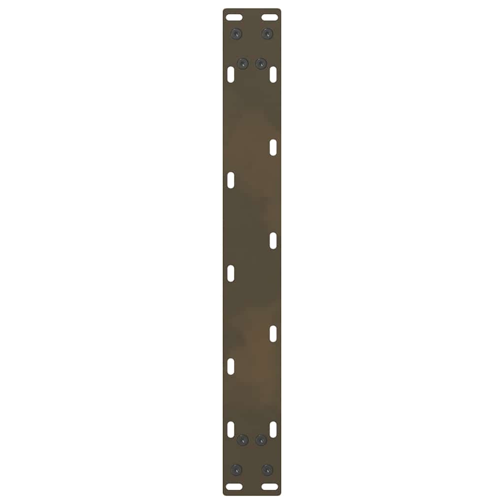 Pieds de table basse en acier naturel, 2 pièces, 70 x (42-43) cm - XIOS