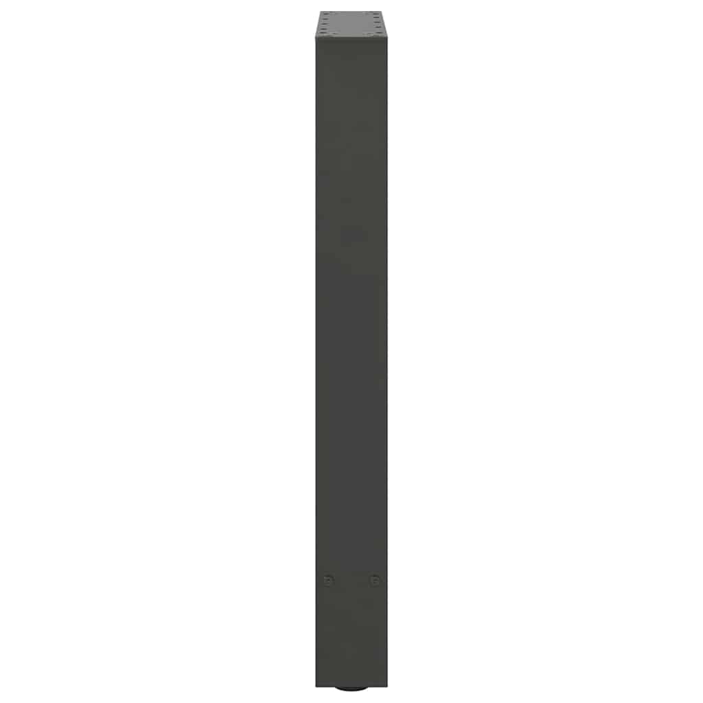 Pieds de table basse anthracite 2 pcs 60x(72-73) cm acier Pieds de table vidaXL