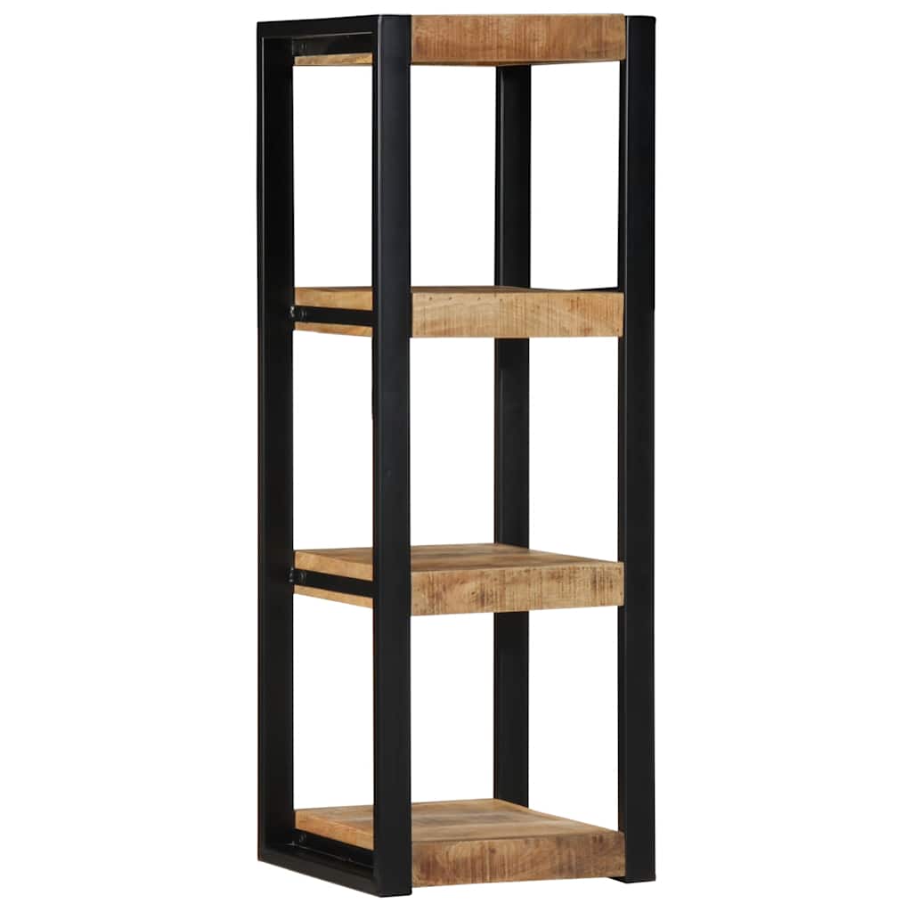 Étagère murale 35x35x100 cm bois de manguier brut massif - XIOS