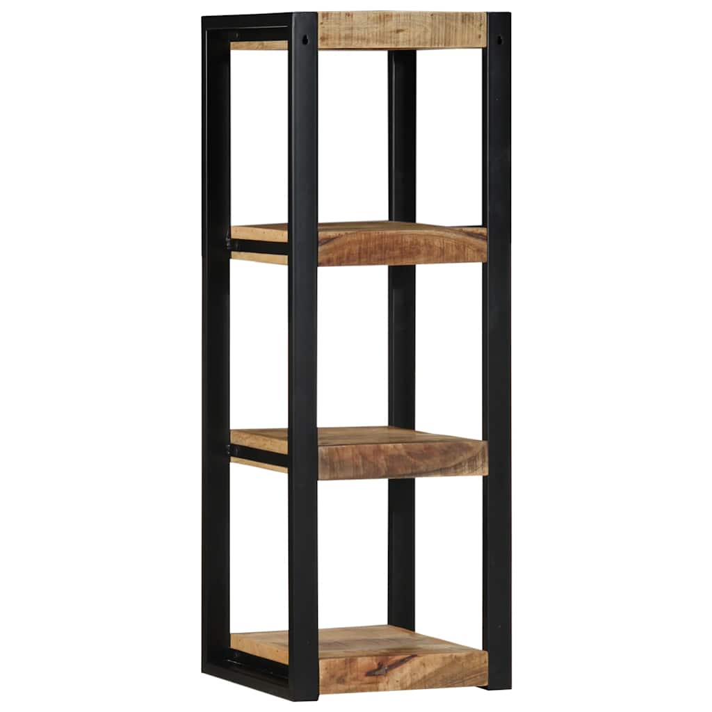 Étagère murale 35x35x100 cm bois de manguier brut massif - XIOS