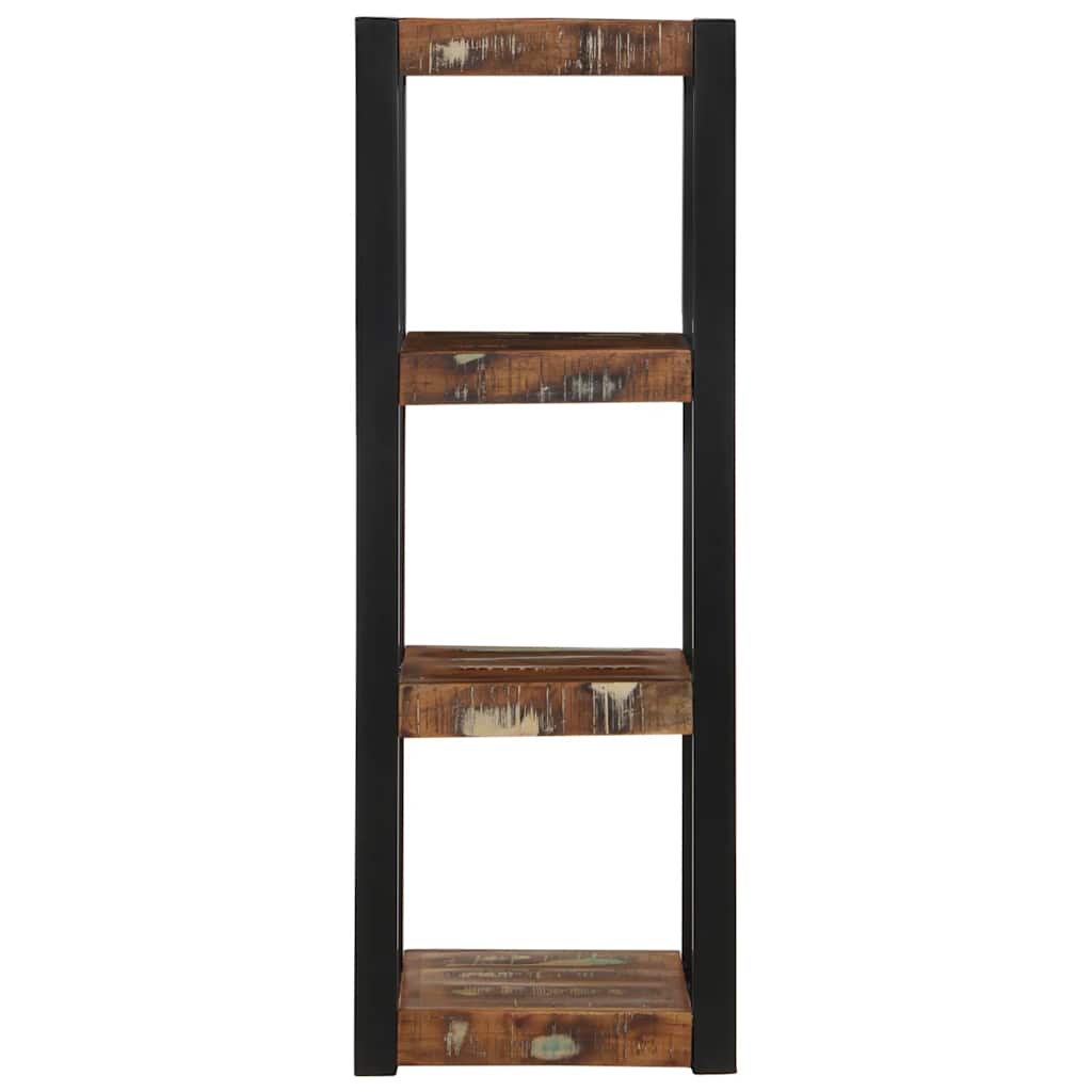 Étagère murale multicolore 35x35x100cm bois massif récupération - XIOS