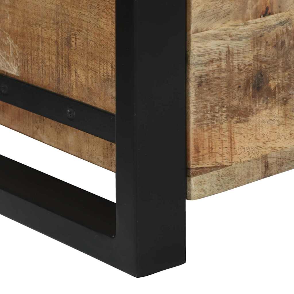 Coffres de rangement 40 x 30 x 30 cm Bois de manguier massif - XIOS