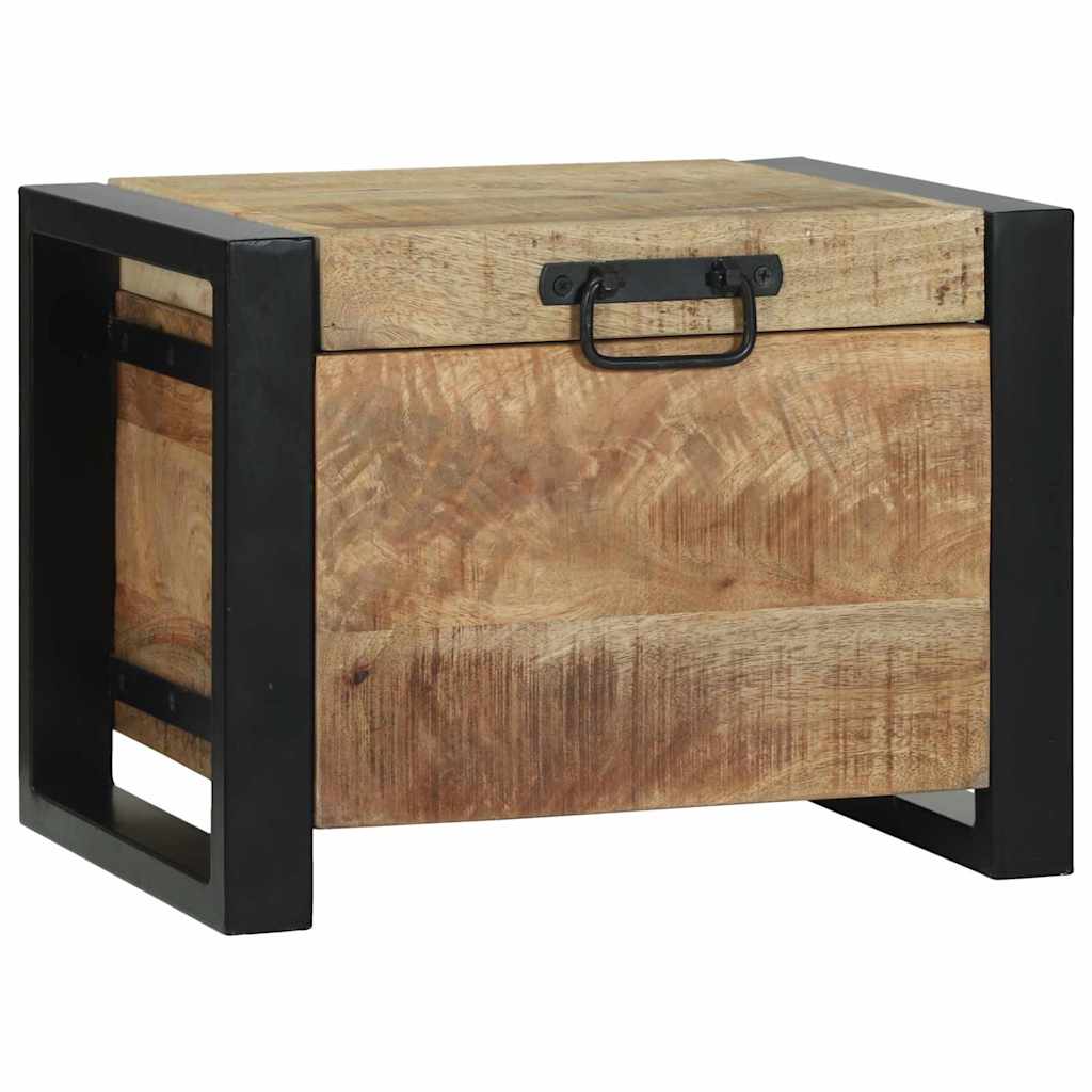 Coffres de rangement 40 x 30 x 30 cm Bois de manguier massif - XIOS
