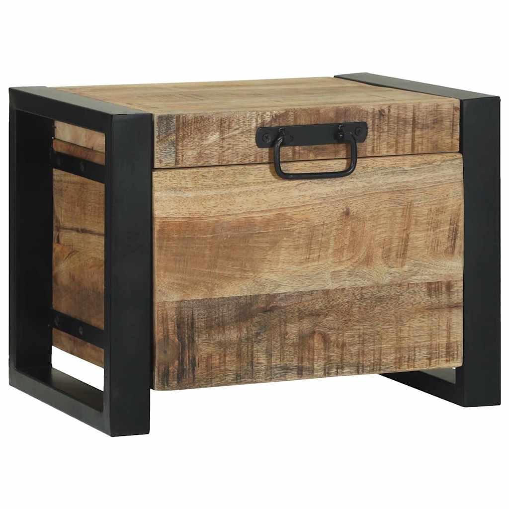 Coffres de rangement 40 x 30 x 30 cm Bois de manguier massif - XIOS