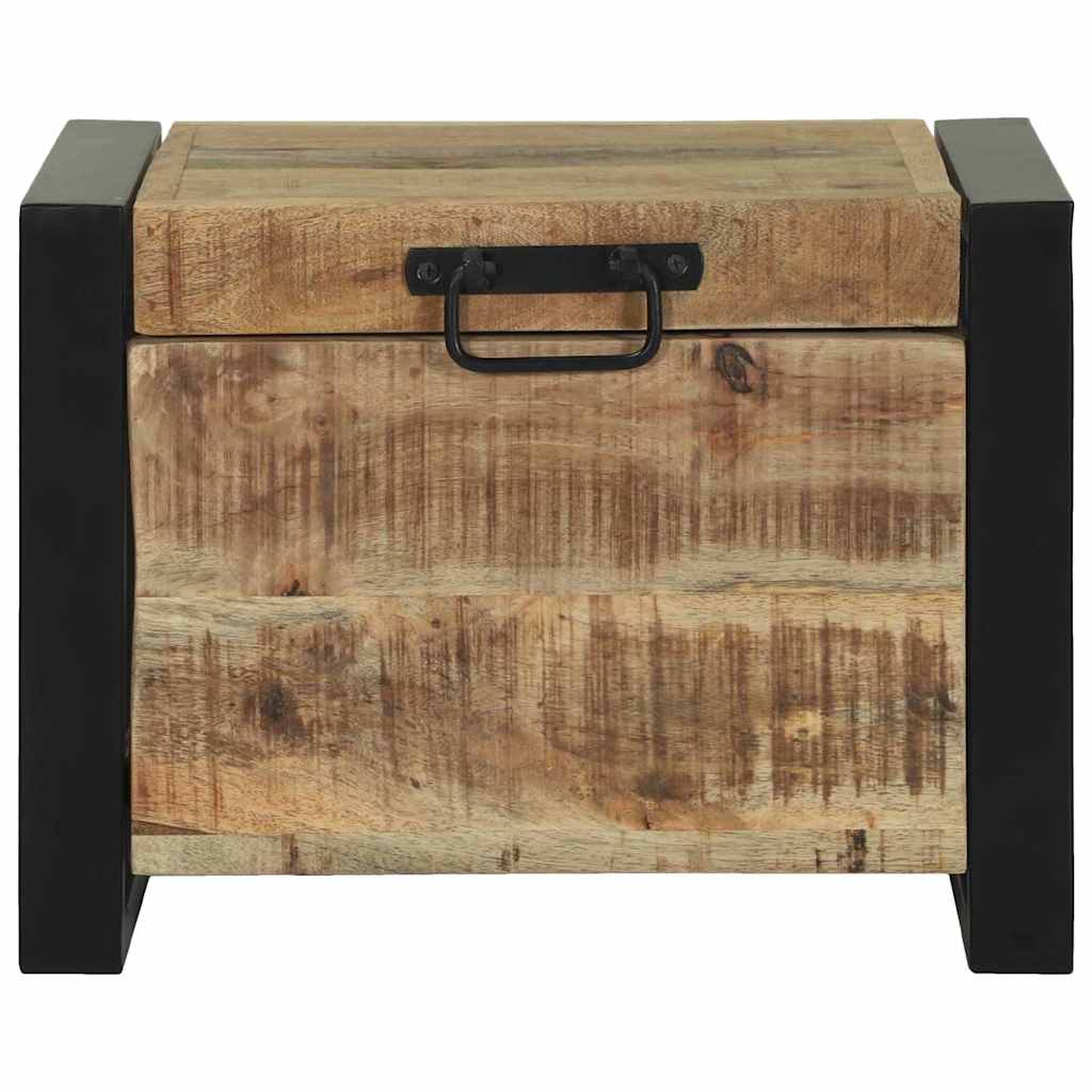 Coffres de rangement 40 x 30 x 30 cm Bois de manguier massif - XIOS