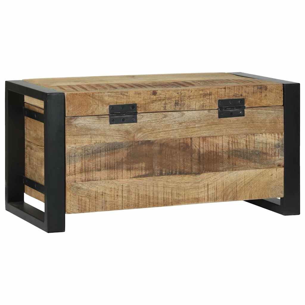 Coffres de rangement 60 x 30 x 30 cm Bois de manguier massif - XIOS