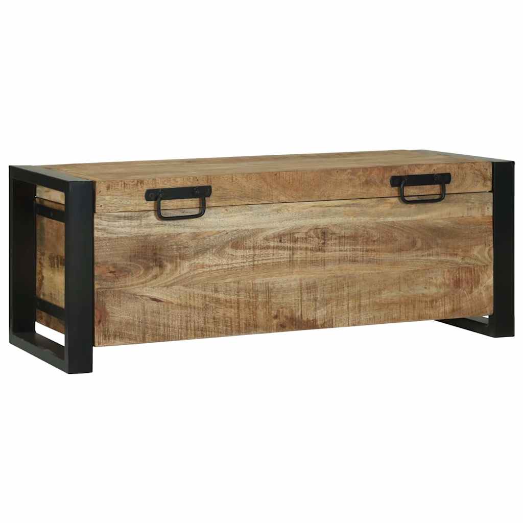 Coffres de rangement 80 x 30 x 30 cm Bois de manguier massif - XIOS