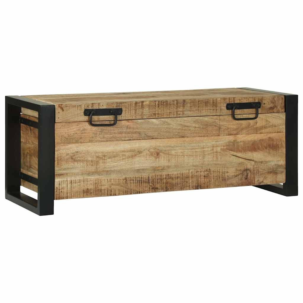 Coffres de rangement 80 x 30 x 30 cm Bois de manguier massif - XIOS