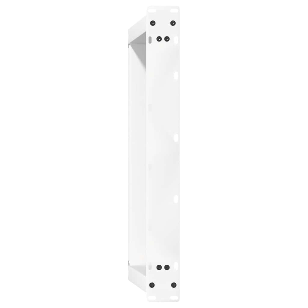 Pieds de table basse en U 2 pièces Blanc 60 x (30-31) cm Acier - XIOS