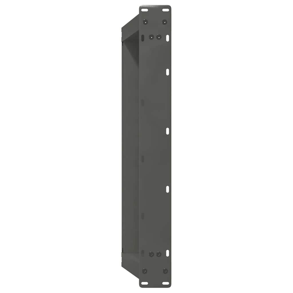 Pieds de table basse en U 2 pièces Anthracite 60 x (30-31) cm Acier - XIOS