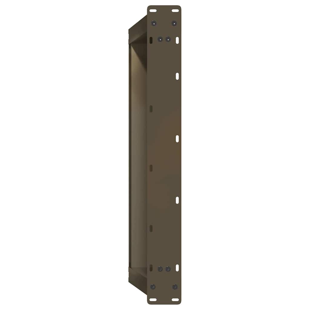 Pieds de table basse en U 2 pièces Acier naturel 60 x (30-31) cm Acier - XIOS