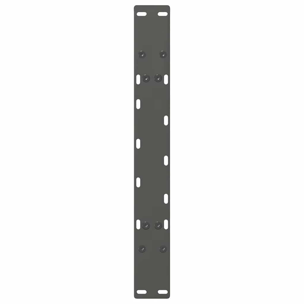 Pieds de table basse en forme de A 2 pièces Anthracite 70 x (42-43) cm Acier - XIOS