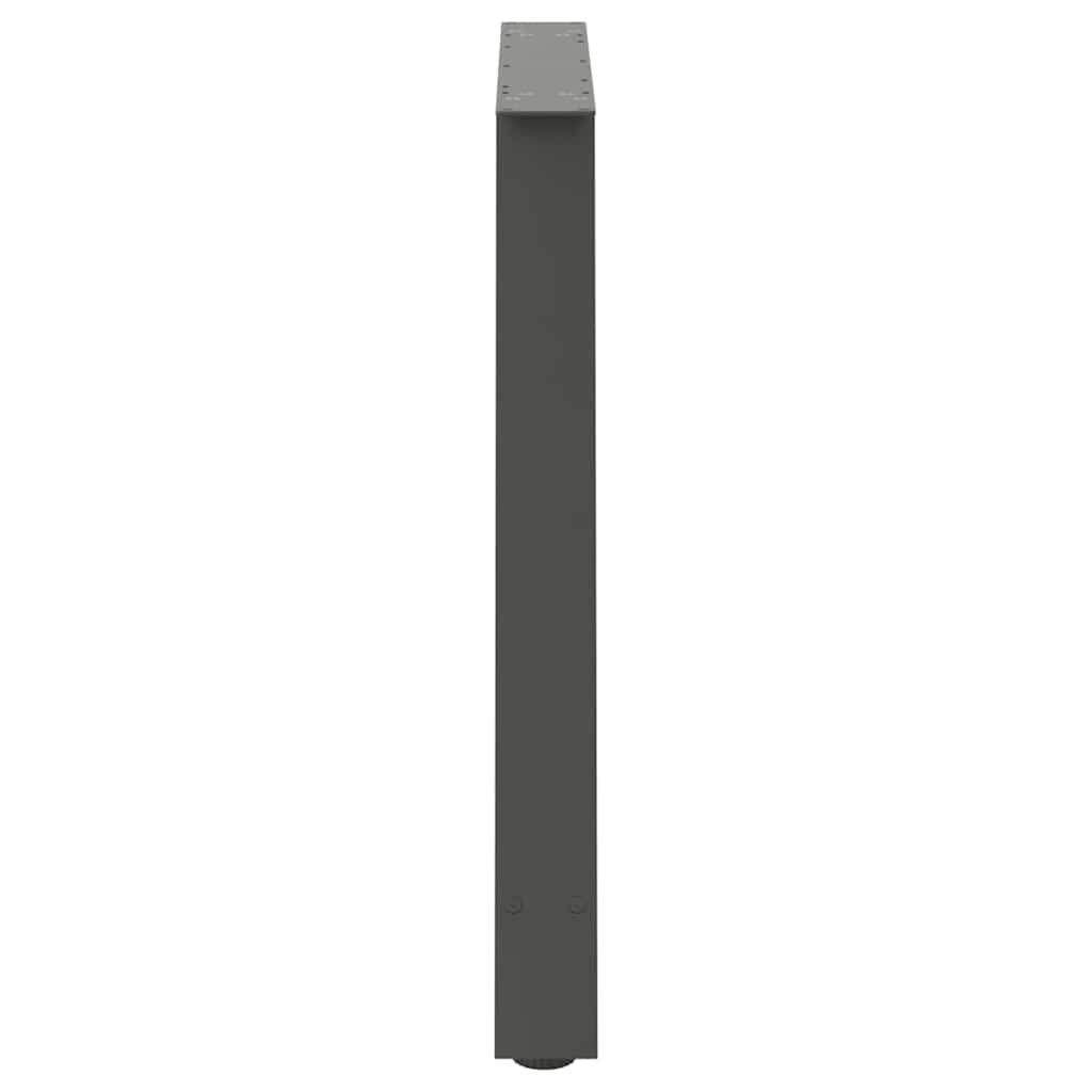 Pieds de table basse forme de A 2 pcs anthracite 90x(72-73) cm Pieds de table vidaXL