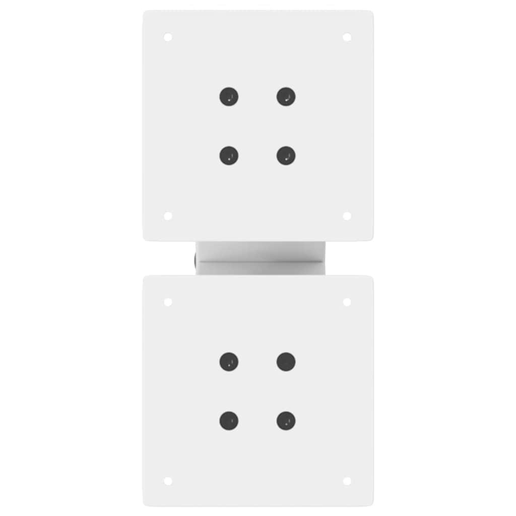 Pieds de table basse en forme de X, 2 pièces, blanc, 30 x (30-31) cm, acier - XIOS