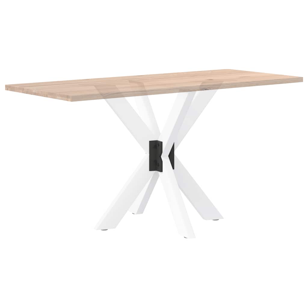 Pied de table à manger forme d'araignée blanc 85x85x(72-73) cm Pieds de table vidaXL
