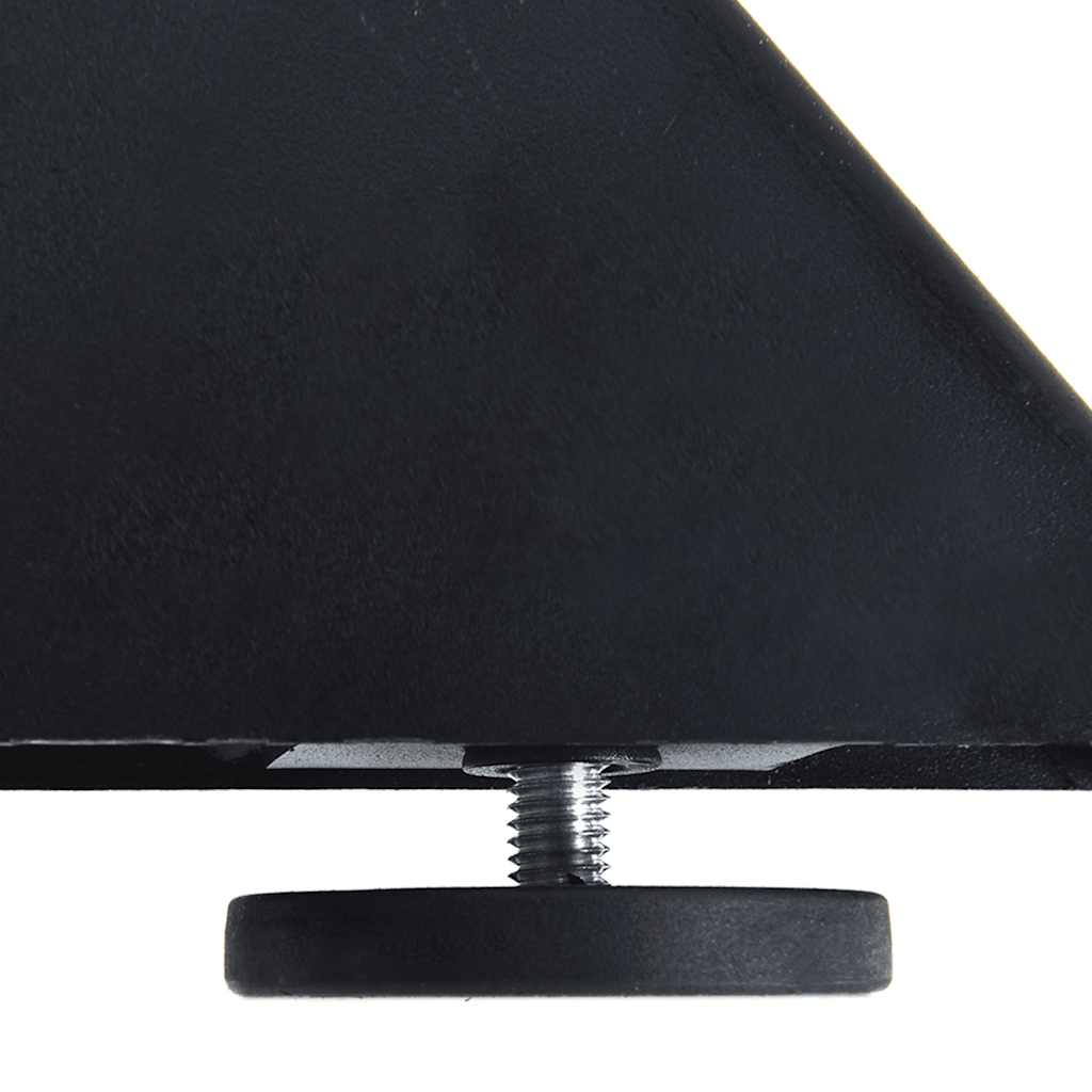 Pied de table à manger en forme d'araignée, anthracite, 85 x 85 x (72-73) cm, acier - XIOS