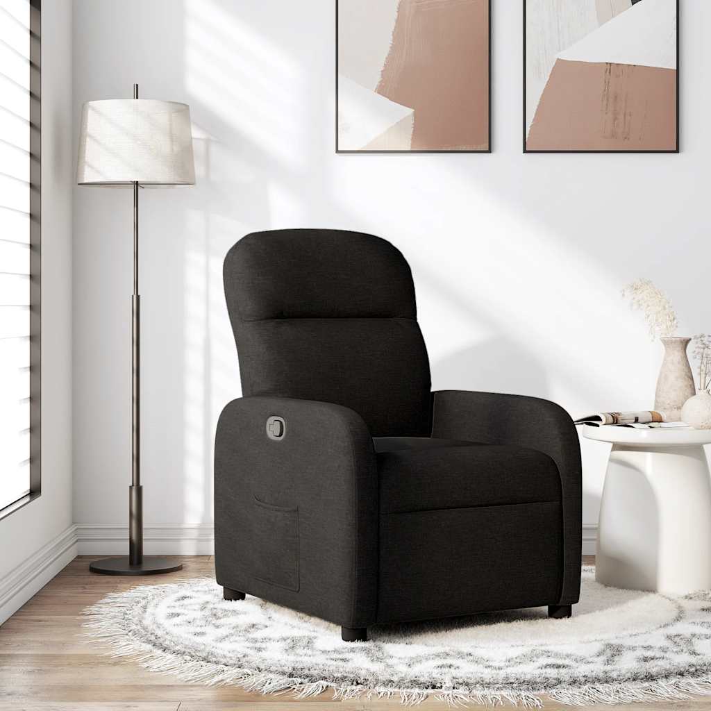 Fauteuil inclinable Noir Tissu - XIOS
