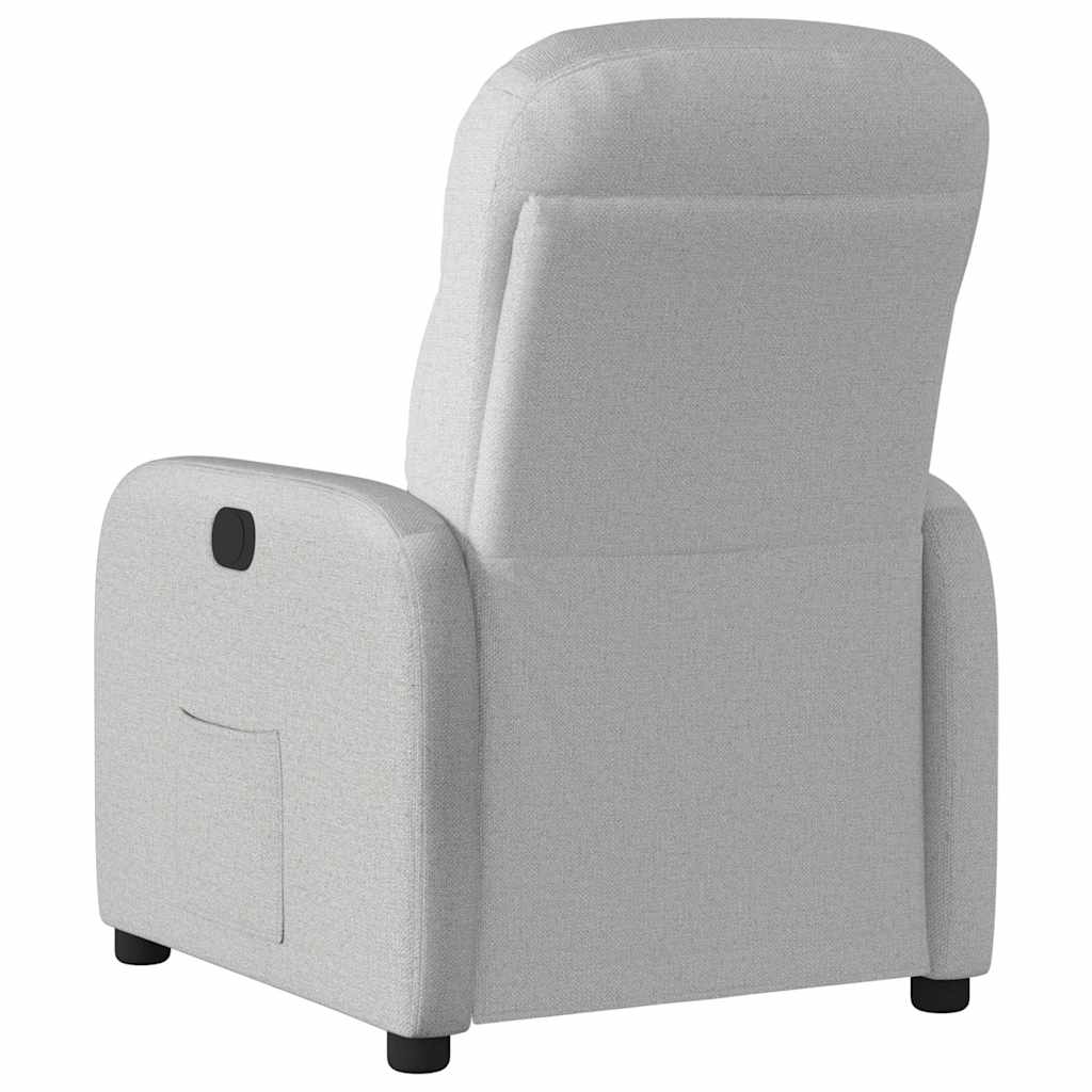 Fauteuil inclinable gris nuage tissu - XIOS