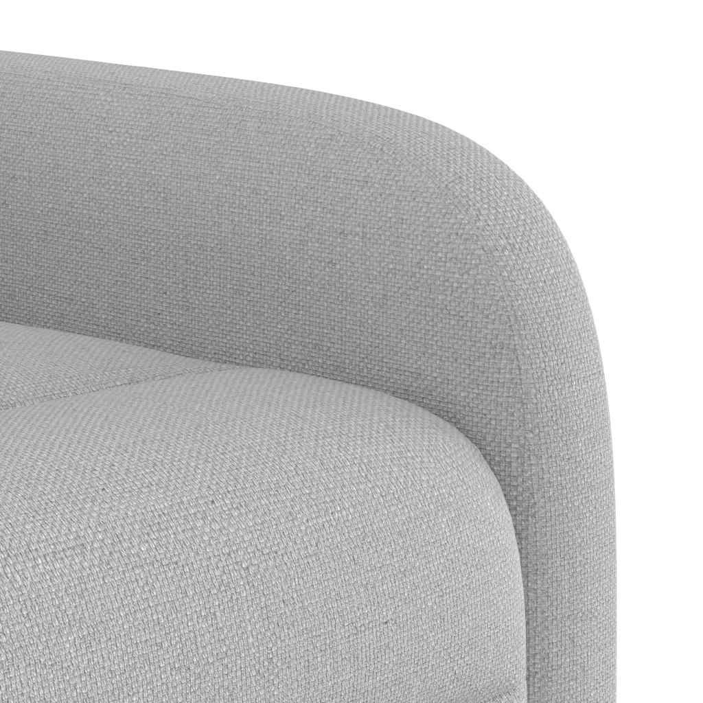 Fauteuil inclinable gris nuage tissu - XIOS