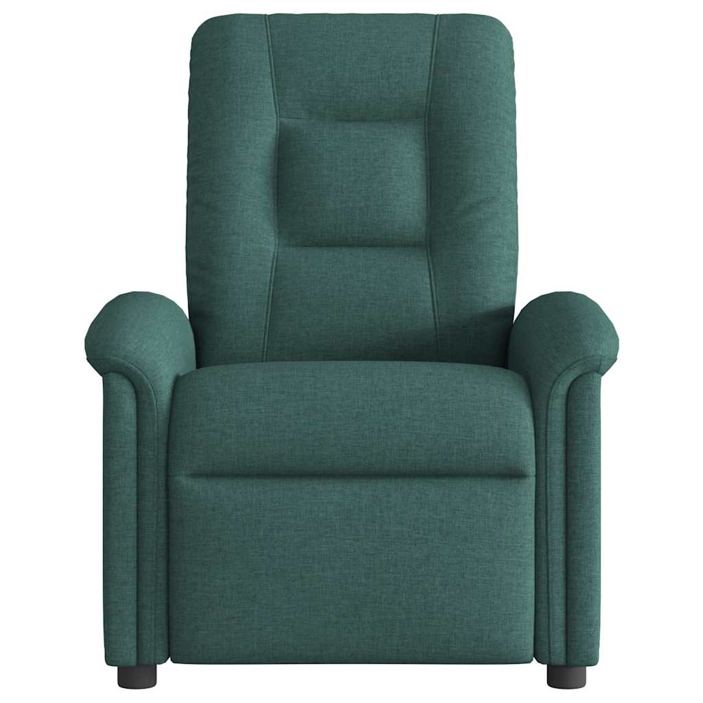Fauteuil inclinable Vert foncé Tissu - XIOS