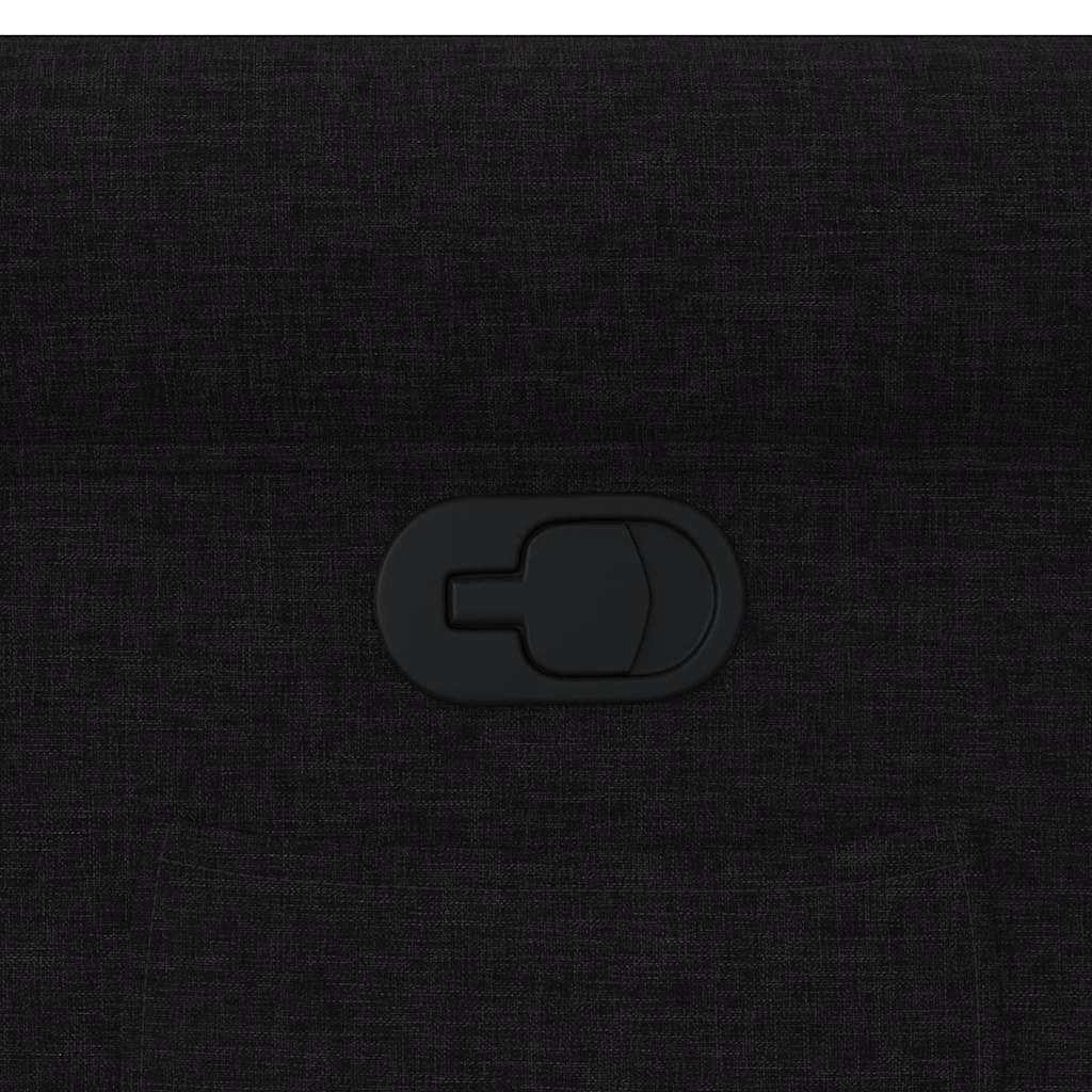 Fauteuil inclinable Noir Tissu - XIOS