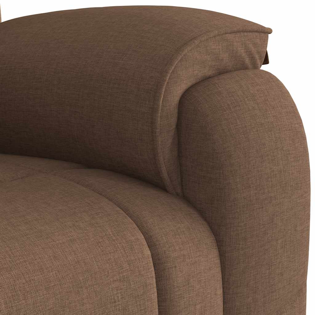 Fauteuil inclinable Marron Tissu - XIOS