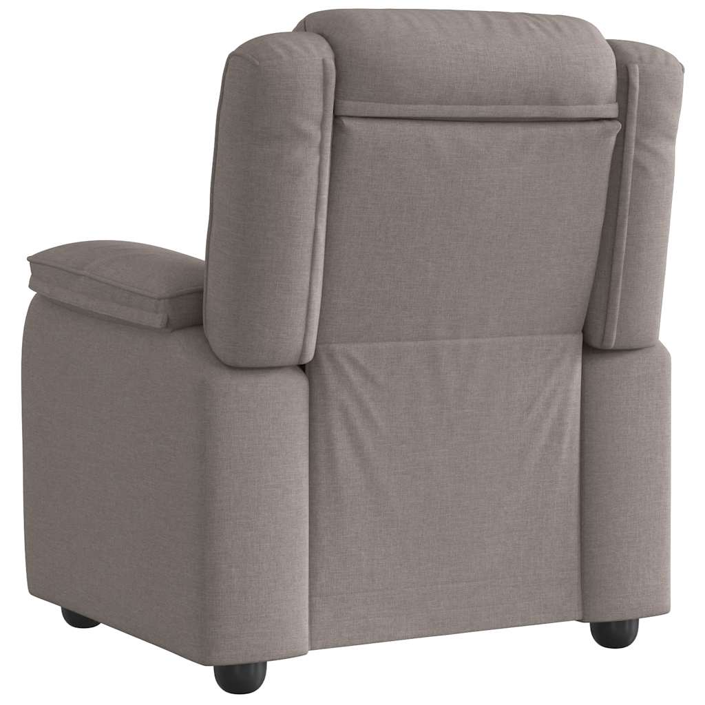 Fauteuil inclinable Taupe Tissu - XIOS