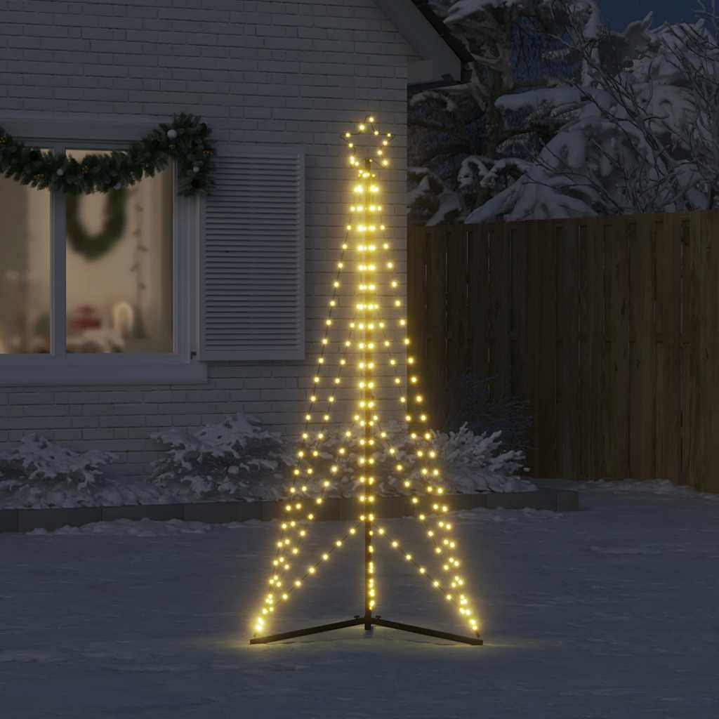 Sapin de Noël à LED 363 LED blanc chaud 182 cm - XIOS