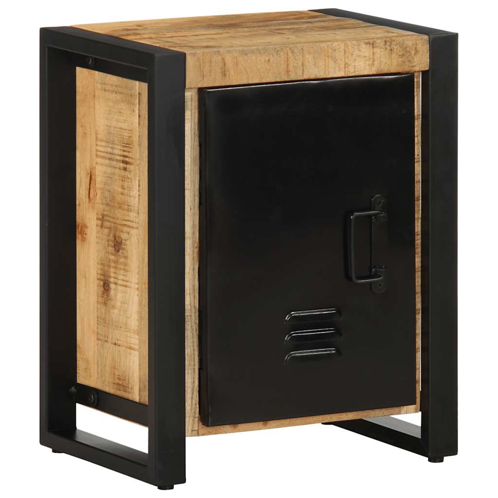 Tables de chevet 2 pcs bois de manguier massif brut - XIOS