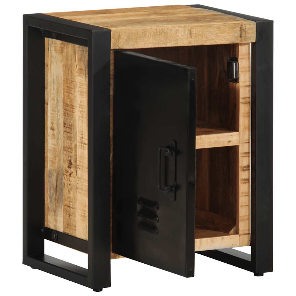 Tables de chevet 2 pcs bois de manguier massif brut - XIOS