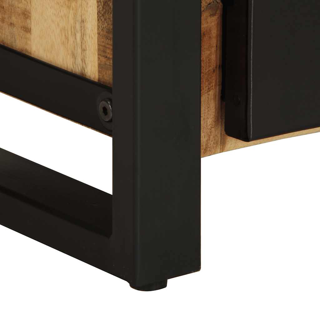 Tables de chevet 2 pcs bois de manguier massif brut - XIOS