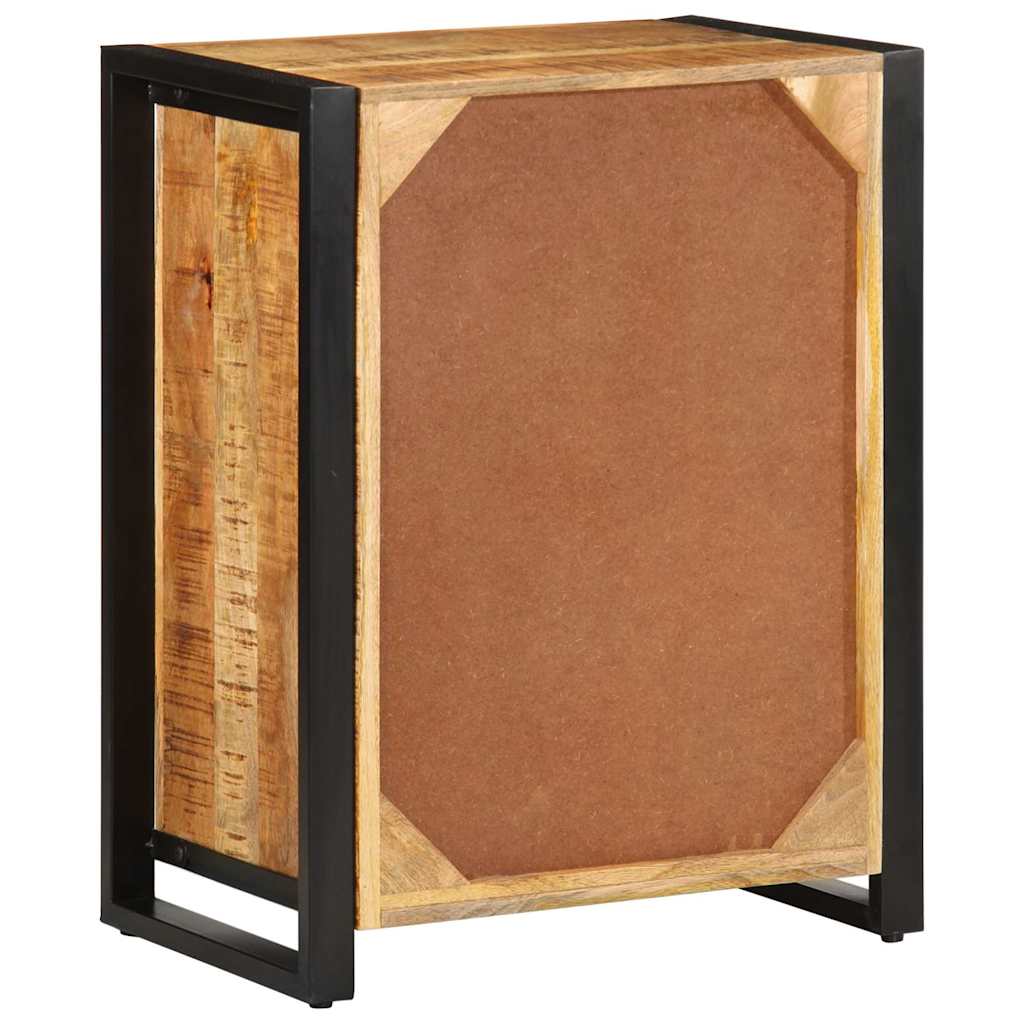 Buffet 55x35x70 cm bois de manguier brut massif - XIOS
