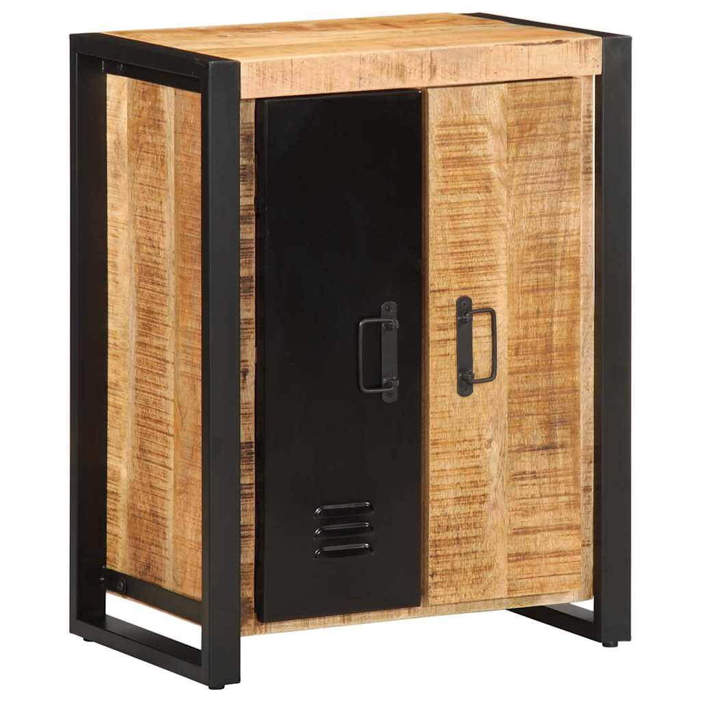 Buffet 55x35x70 cm bois de manguier brut massif - XIOS