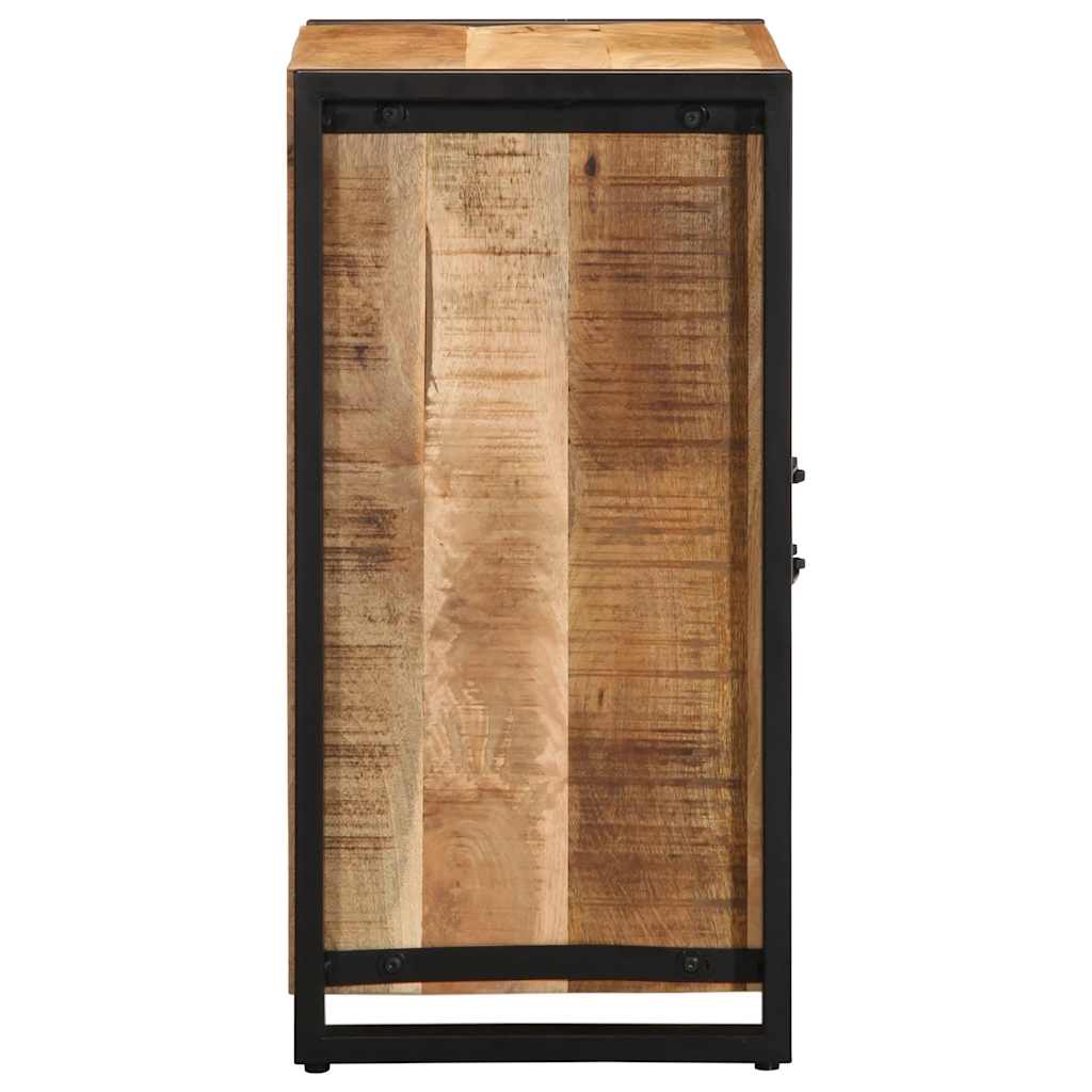Buffet 55x35x70 cm bois de manguier brut massif - XIOS